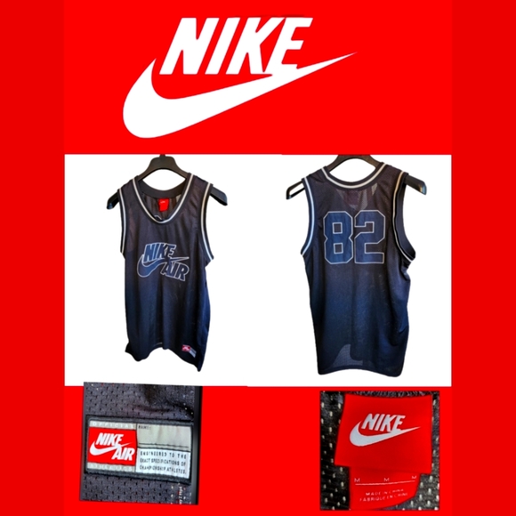 Nike Other - RARE VINTAGE NIKE #82 BASKETBALL JERSEY, SIZE M
